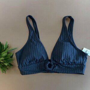 Aerie bikini top with ring in front